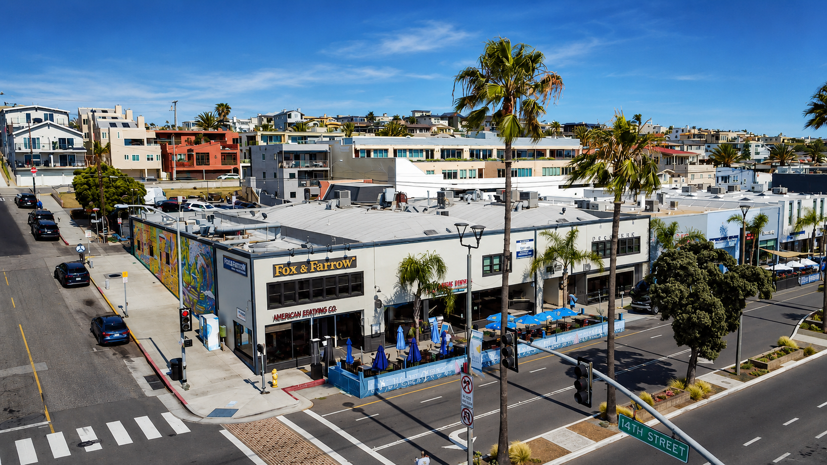 Hermosa Courtyard at 14th Street and Hermosa Avenue